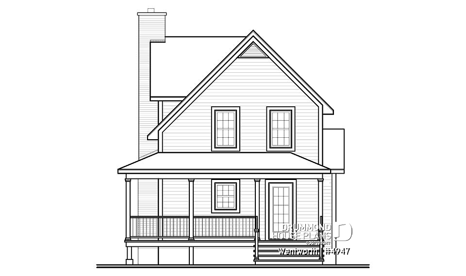 front elevation - Wentworth