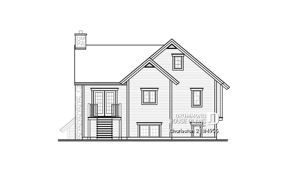 rear elevation - Charleston 2