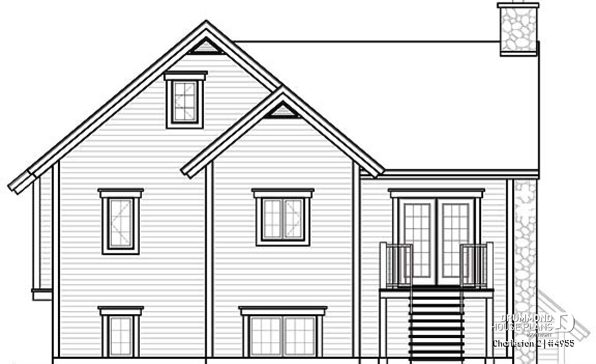 rear elevation - Charleston 2
