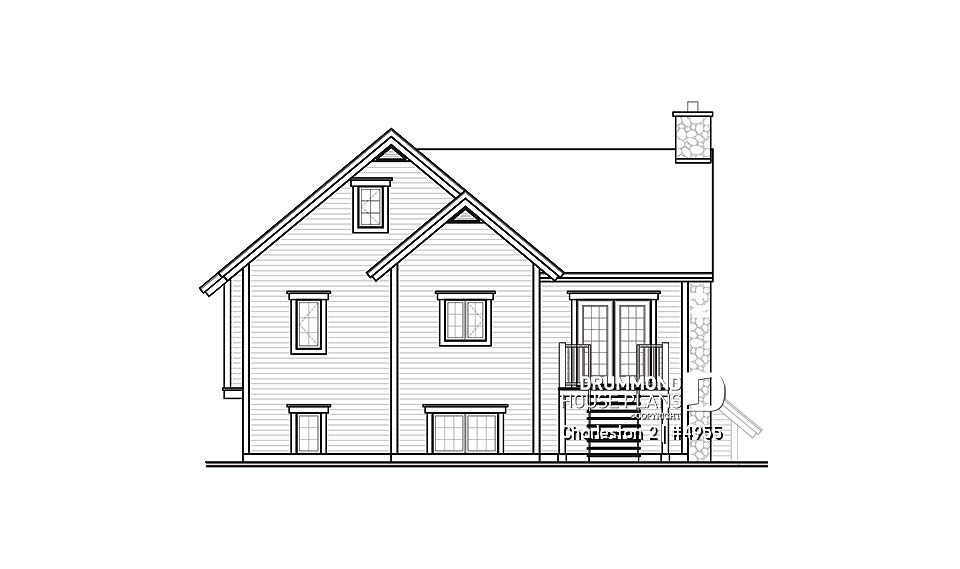 rear elevation - Charleston 2
