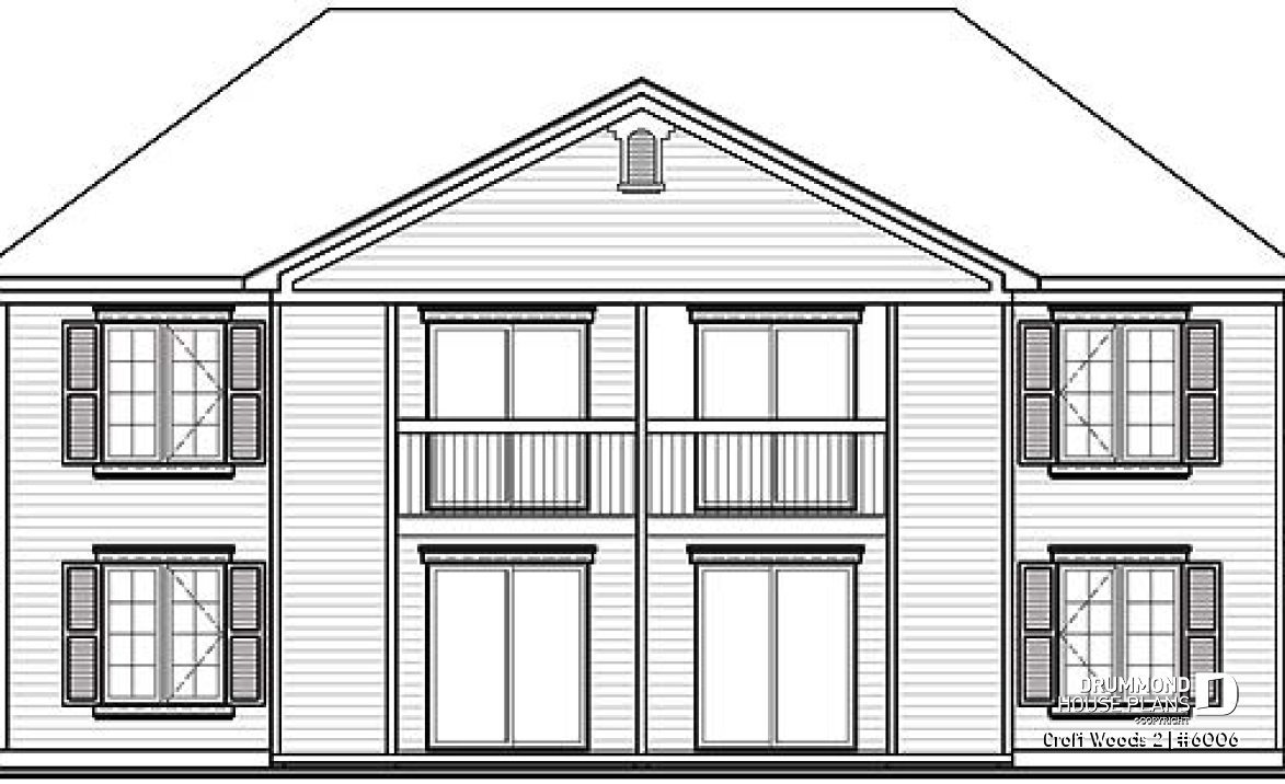 rear elevation - Croft Woods 2