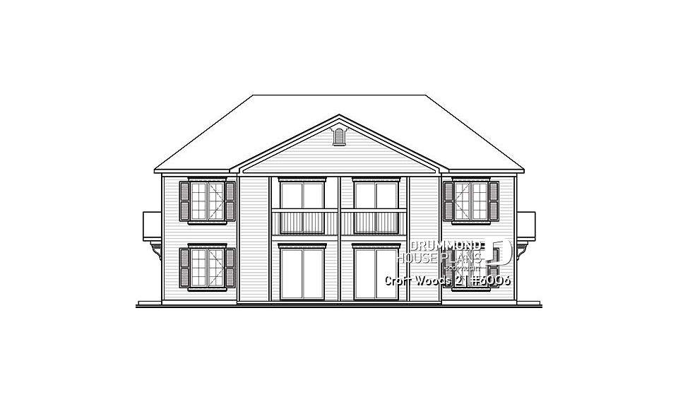 rear elevation - Croft Woods 2