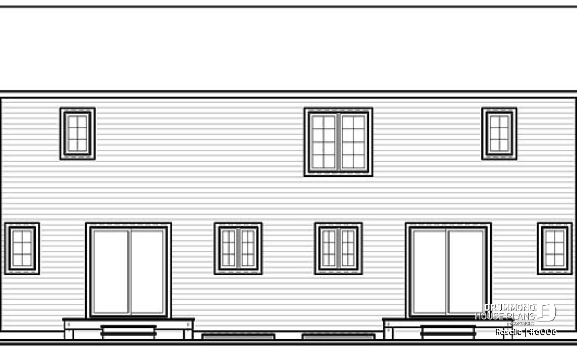 rear elevation - Rosalie