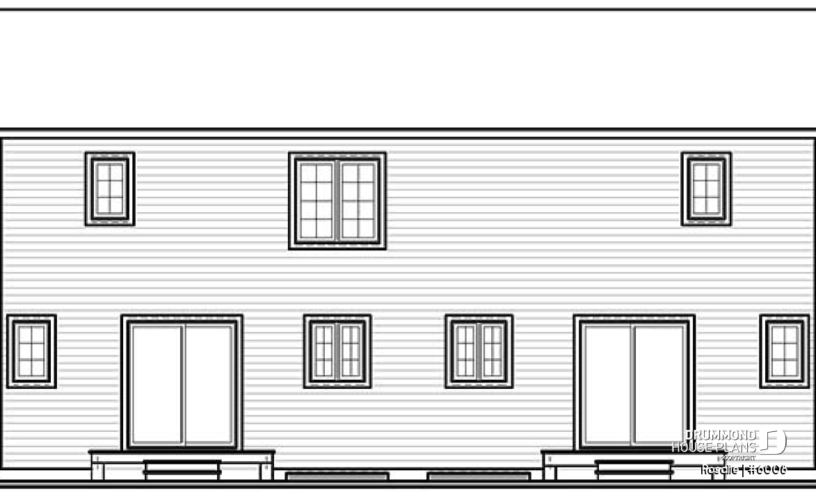 rear elevation - Rosalie