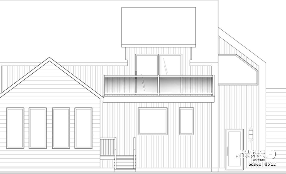 rear elevation - Balnea