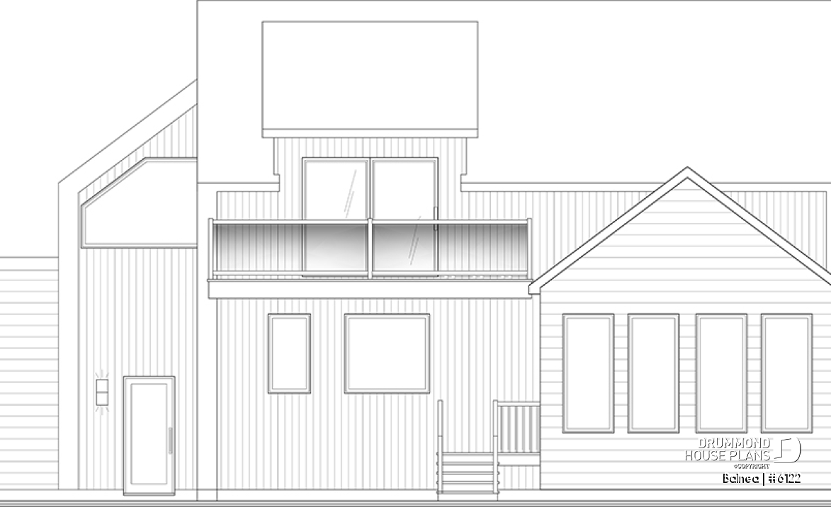 rear elevation - Balnea
