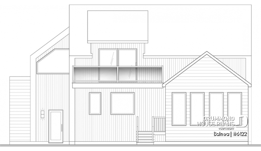 rear elevation - Balnea