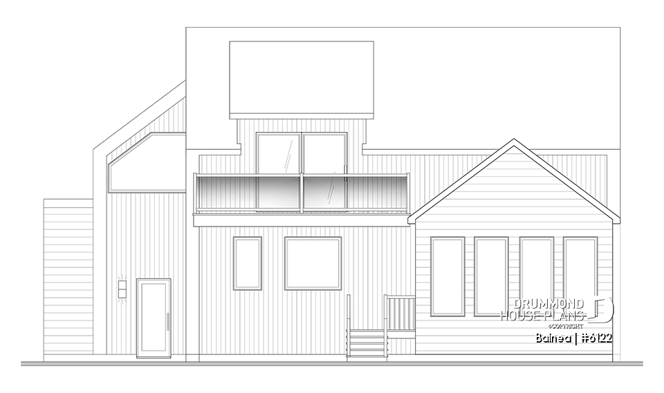 rear elevation - Balnea