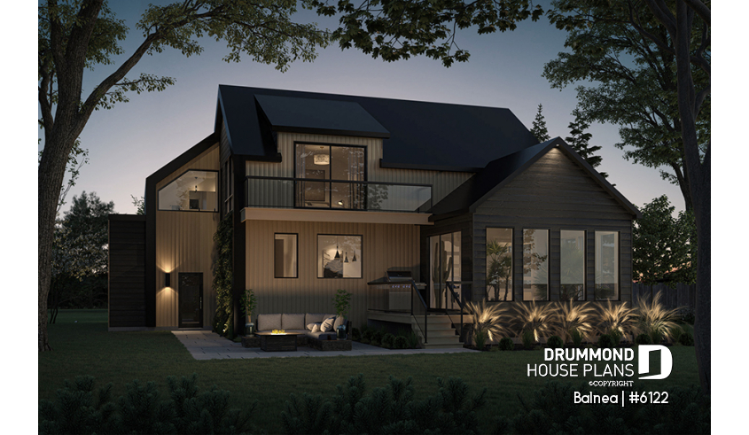 Rear view - BASE MODEL - Balnea