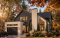front - BASE MODEL - Modern Two-Story House Plan with Stunning Primary Suite, Cathedral Ceiling and STÛV Wood Stove - Balnea 2