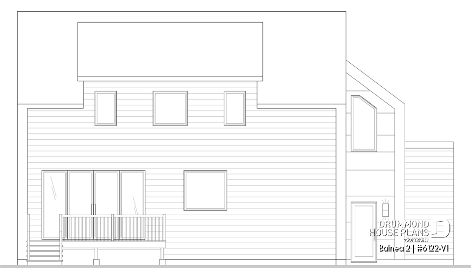 rear elevation - Balnea 2