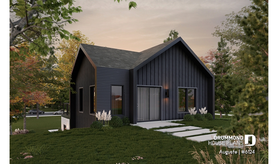 Rear view - BASE MODEL - Auguste