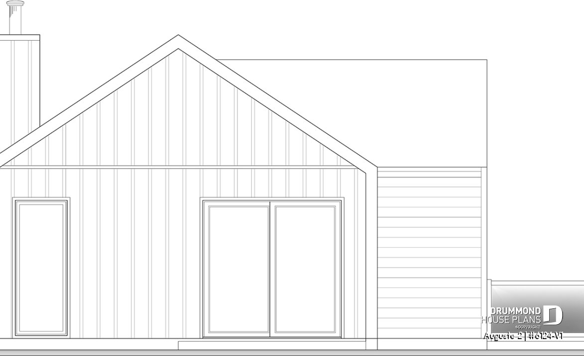 rear elevation - Auguste 2