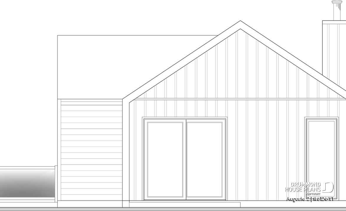 rear elevation - Auguste 2