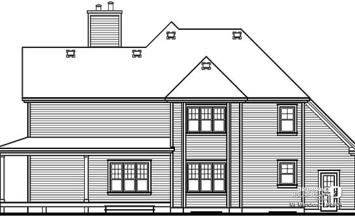 rear elevation - Mt. Meridian 2