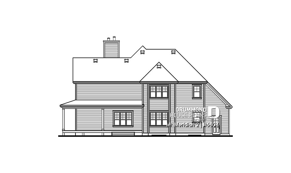 rear elevation - Mt. Meridian 2