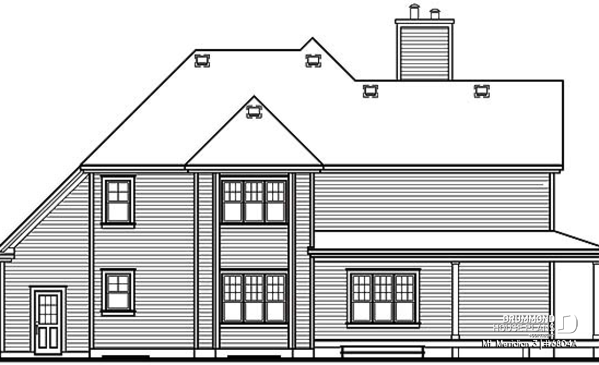 rear elevation - Mt. Meridian 3