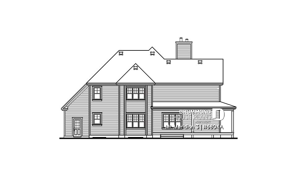 rear elevation - Mt. Meridian 3