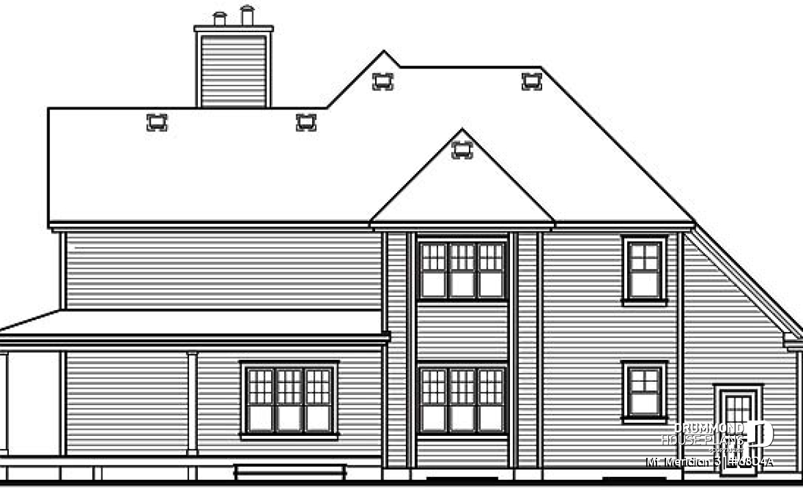 rear elevation - Mt. Meridian 3