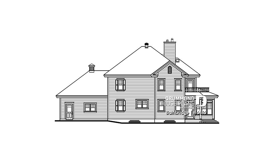 rear elevation - Bainbridge