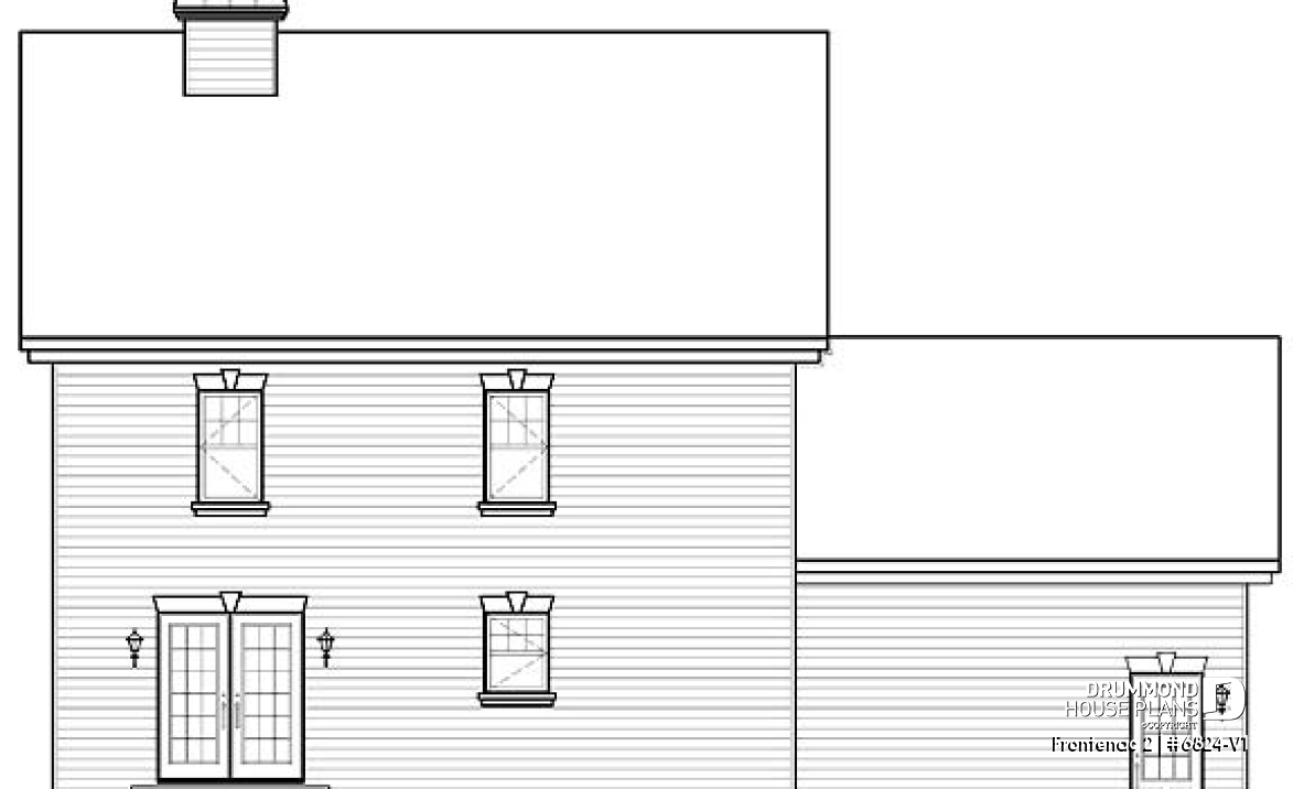 rear elevation - Frontenac 2