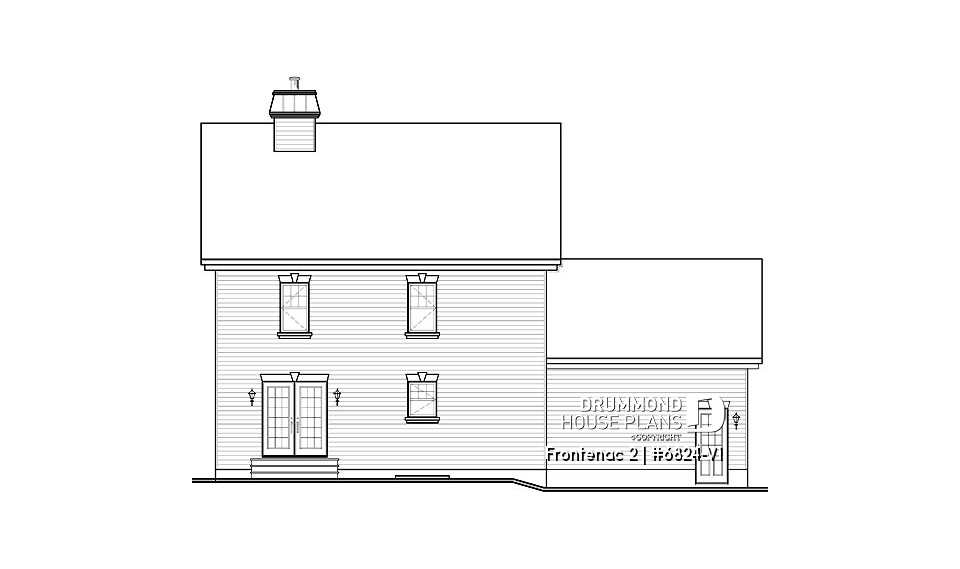 rear elevation - Frontenac 2
