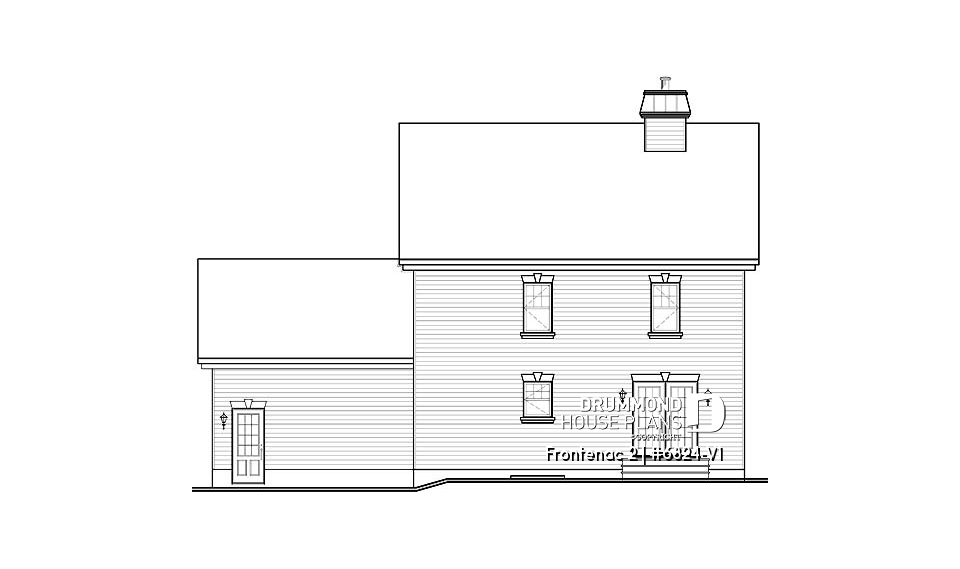 rear elevation - Frontenac 2