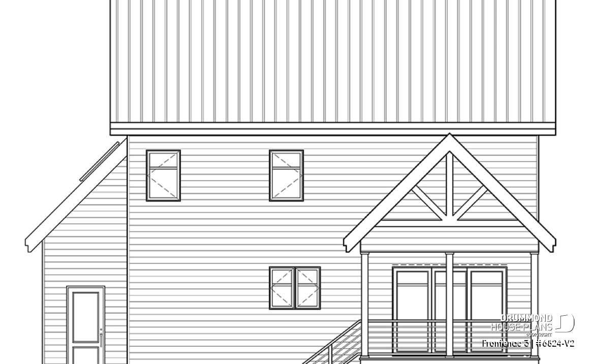 rear elevation - Frontenac 3