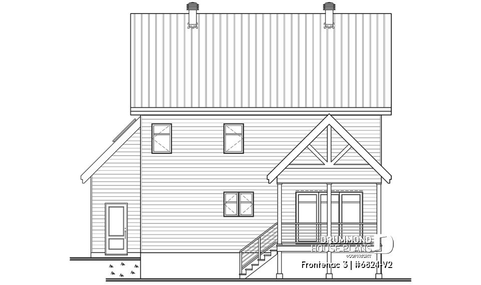 rear elevation - Frontenac 3