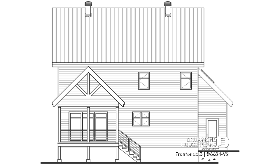 rear elevation - Frontenac 3
