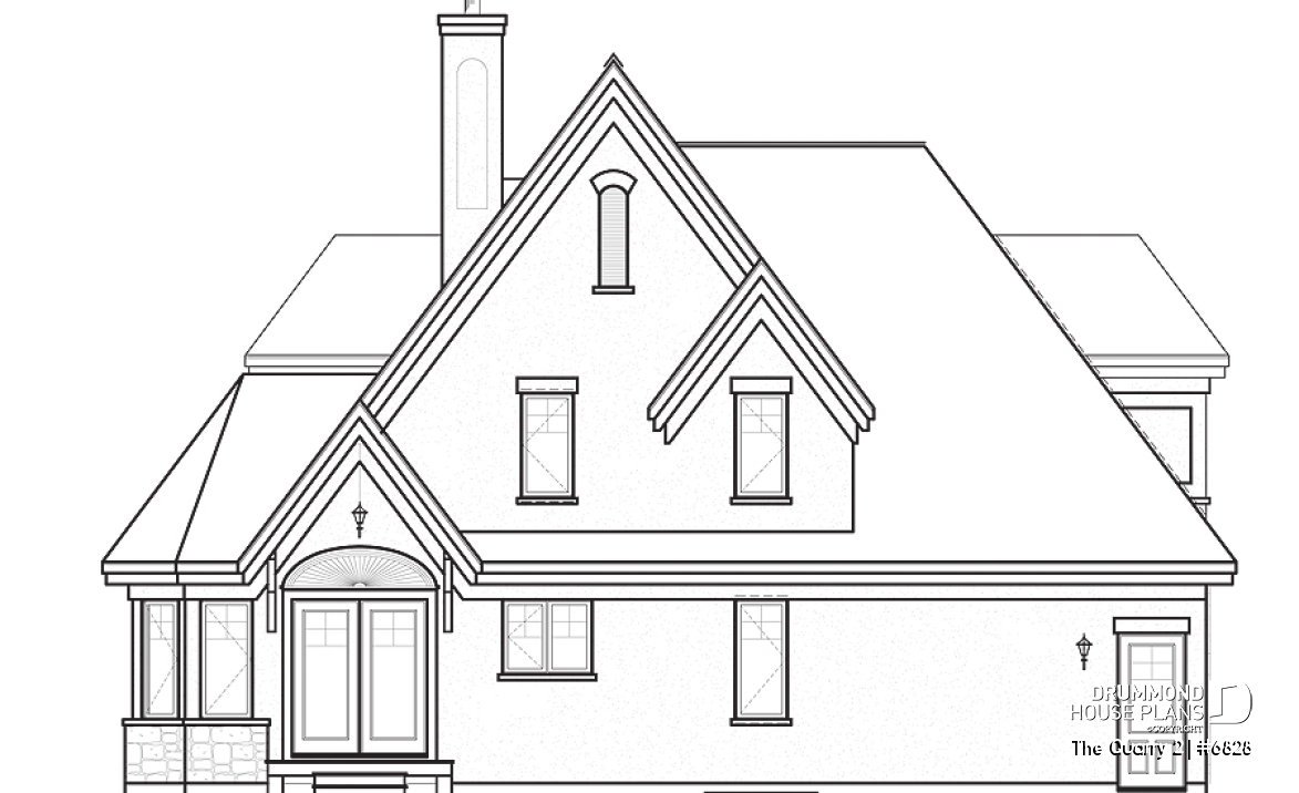 rear elevation - The Quarry 2