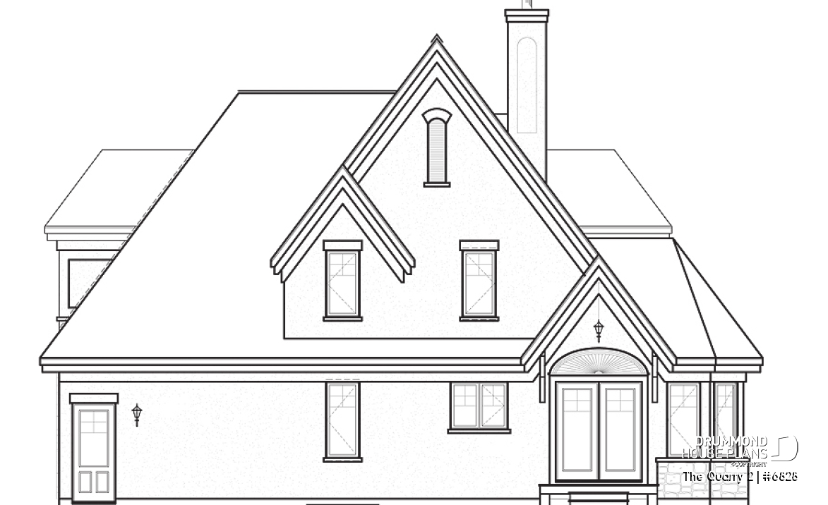 rear elevation - The Quarry 2