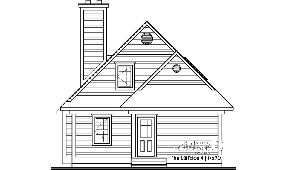 front elevation - The Cliffside 4