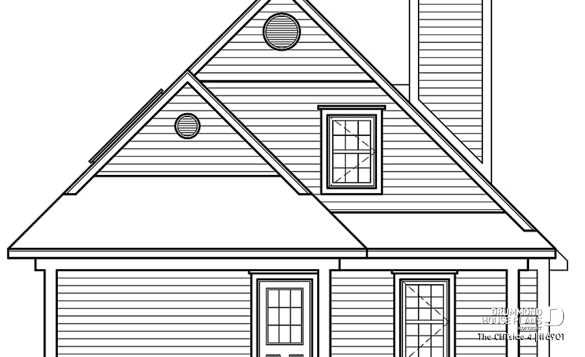 front elevation - The Cliffside 4