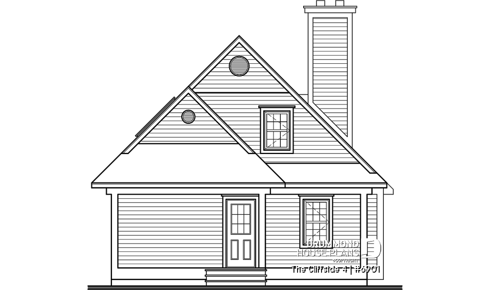 front elevation - The Cliffside 4