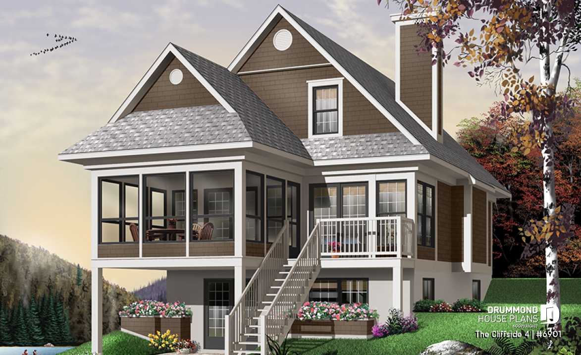 Rear view - BASE MODEL - The Cliffside 4