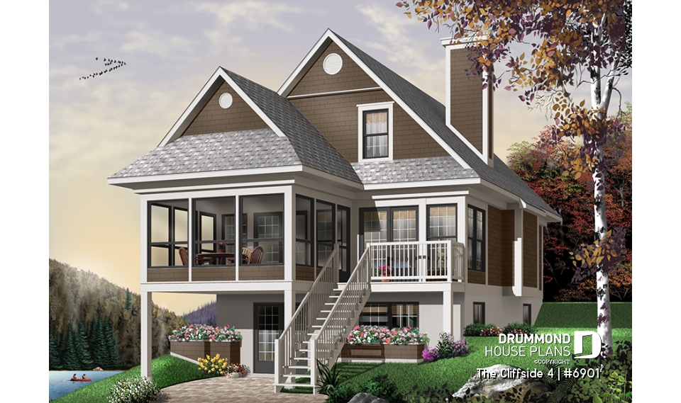 Rear view - BASE MODEL - The Cliffside 4