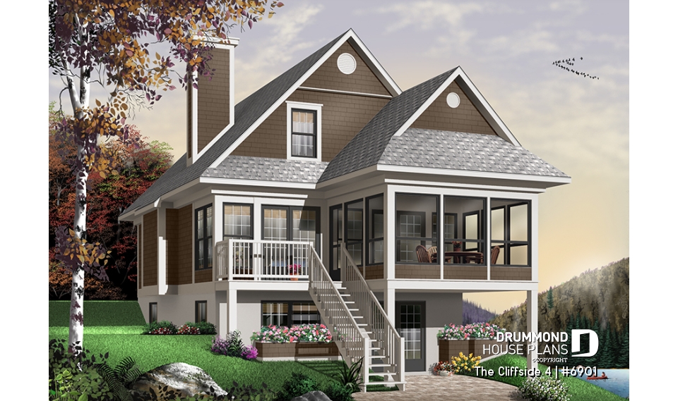 Rear view - BASE MODEL - The Cliffside 4