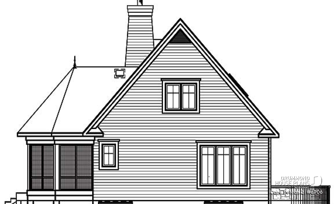 rear elevation - Cape Pelican 2