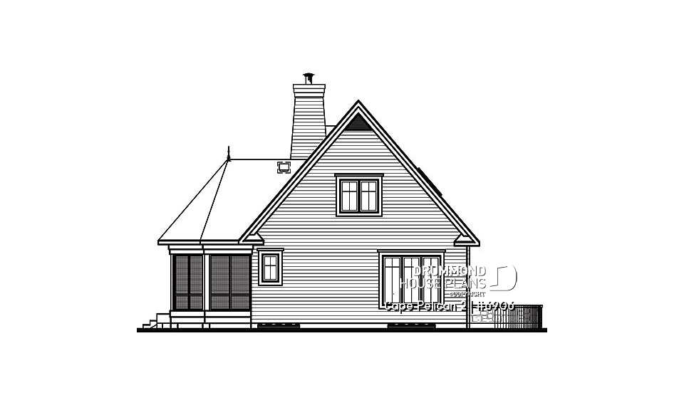 rear elevation - Cape Pelican 2