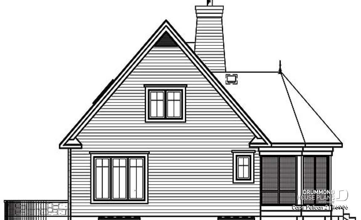 rear elevation - Cape Pelican 2