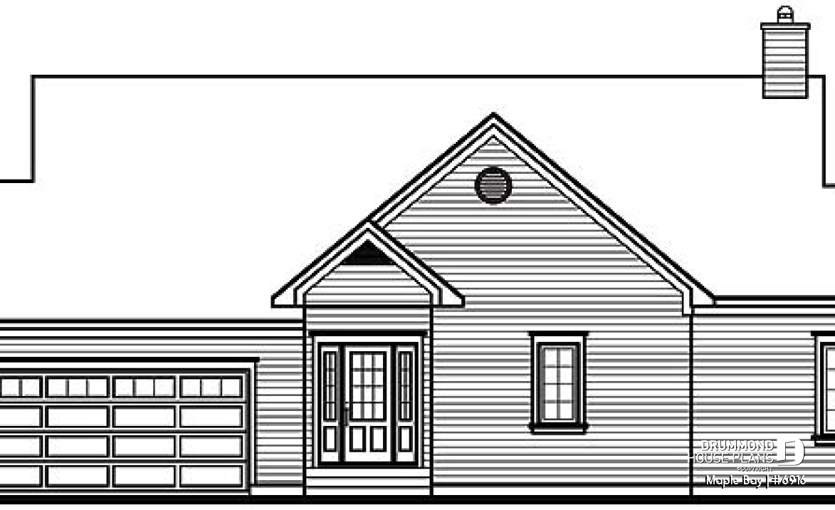 front elevation - Maple Bay