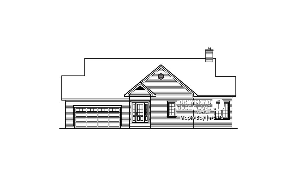 front elevation - Maple Bay