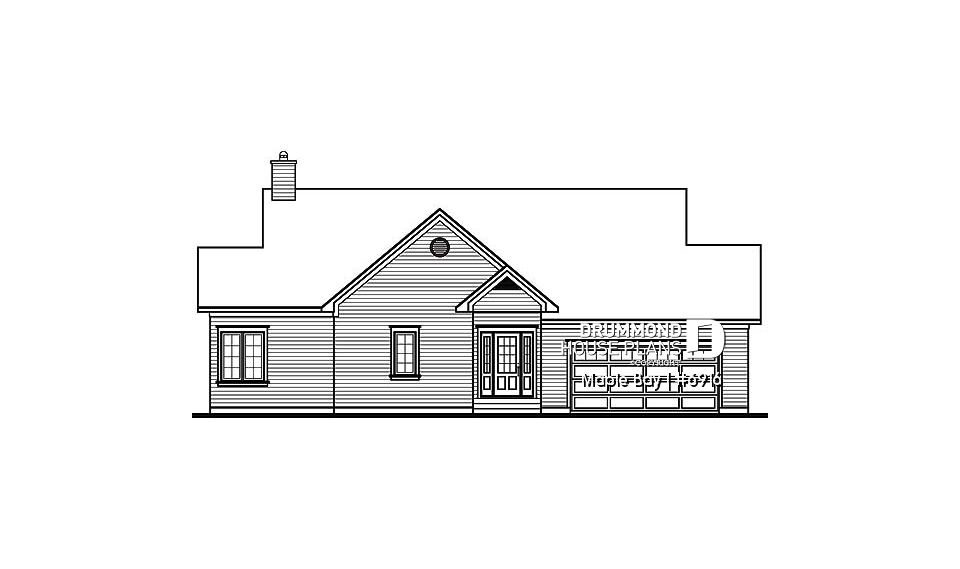 front elevation - Maple Bay