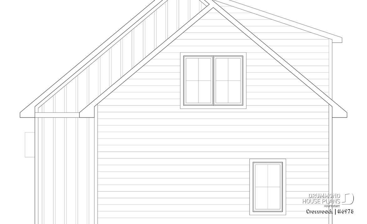 rear elevation - Crossroads