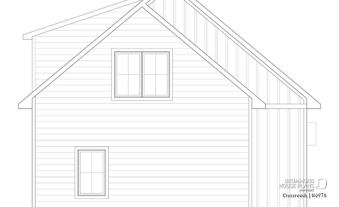 rear elevation - Crossroads