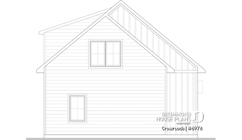 rear elevation - Crossroads