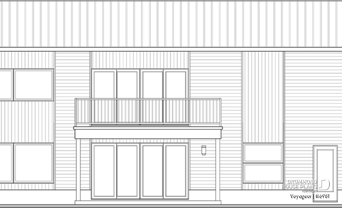 rear elevation - Voyageur