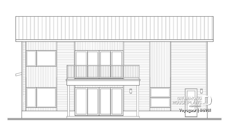 rear elevation - Voyageur