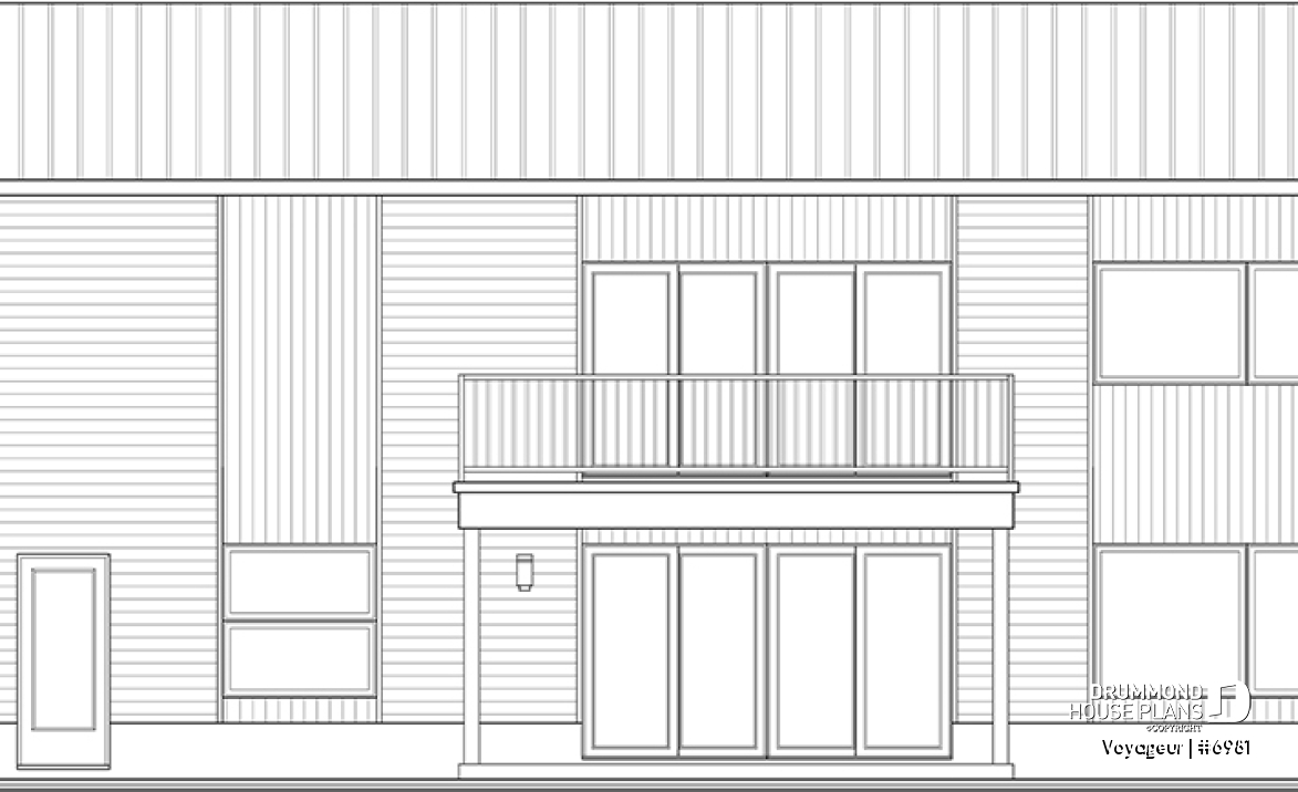 rear elevation - Voyageur